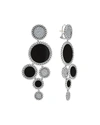 Lagos Maya Diamond & Onyx Statement Drop Earrings