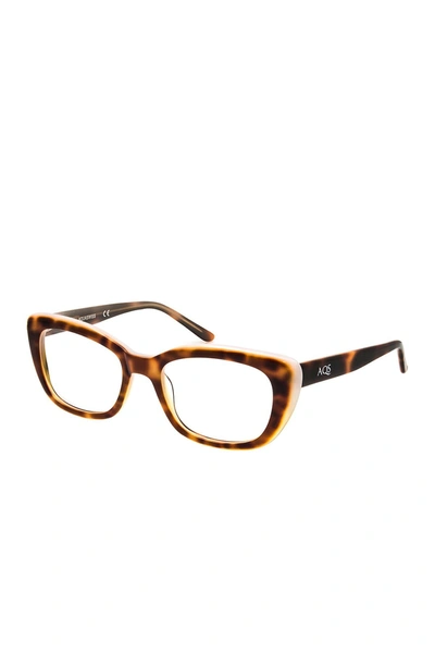 Aqs 51mm Lola Cat Eye Acetate Optical Glasses In Havana