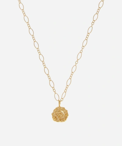 Alighieri Gold-plated The Celestial Night Pendant Necklace