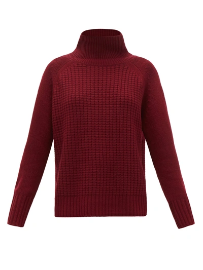 Nili Lotan Houston Cashmere Turtleneck Sweater In Merlot