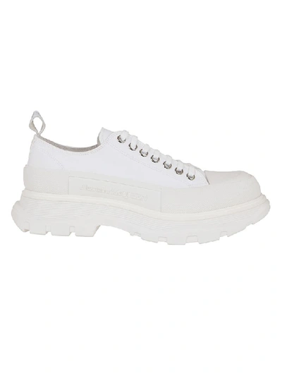 Alexander Mcqueen Fabric Upper And Rub In White