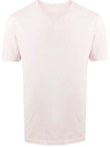 Maison Margiela Garment Dye T-shirt In Pink