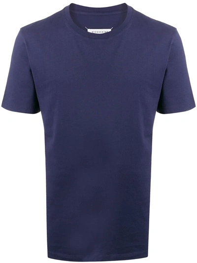 Maison Margiela Garment Dye T-shirt In Blue