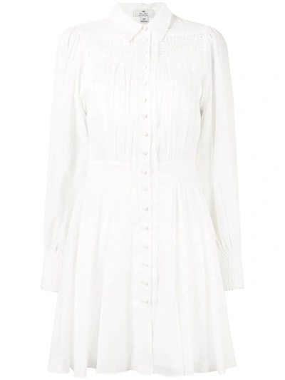We Are Kindred Sorrento Mini Shirt Dress In White