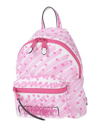 Moschino Backpacks In Pink