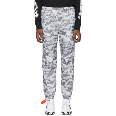 Off-white Printed Jogging Bottoms In All Over Me