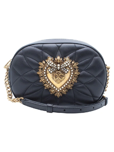Dolce & Gabbana Leather Bag In Black