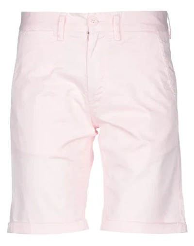 Sun 68 Man Shorts & Bermuda Shorts Pink Size 31 Cotton, Elastane In Pink