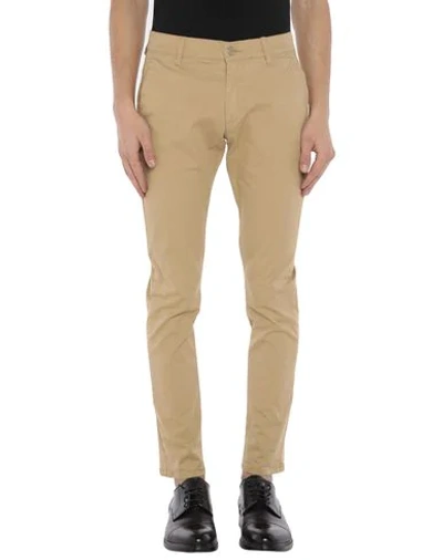 Grey Daniele Alessandrini Pants In Beige