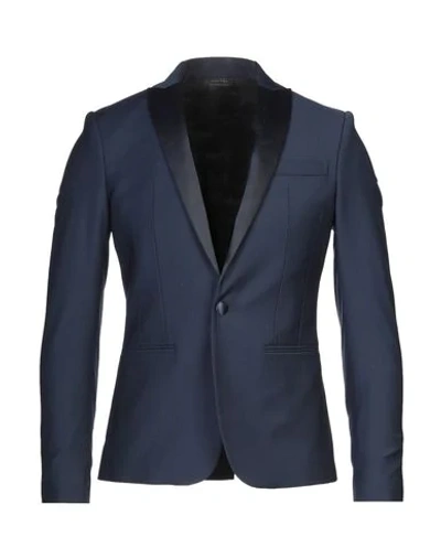 Patrizia Pepe Suit Jackets In Blue