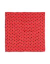 Kenzo Square Scarf In Red