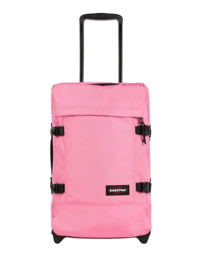 Eastpak Wheeled Luggage In Pink