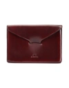 Il Bussetto Document Holders In Maroon