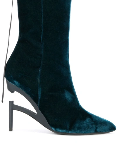 Ben Taverniti Unravel Project Ben Taverniti&trade; Unravel Project Ankle Boots In Green