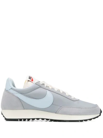 Nike Air Tailwind 79 Shell, Suede And Leather Sneakers In Wolf Grey/ Antarctica/ Sail