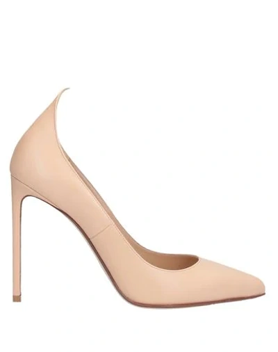 Francesco Russo Pump In Pale Pink