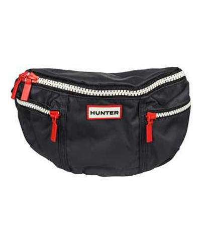 Hunter Original Logo-patch Shell Bum Bag In Blue