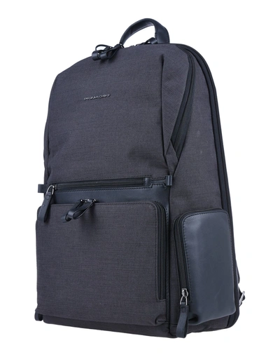 Piquadro Backpacks & Fanny Packs In Steel Grey