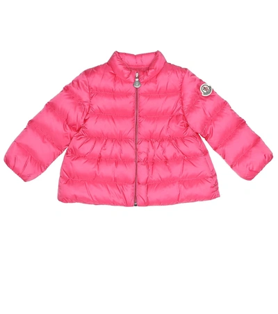 Moncler Babies' Kids Down Coat For Girls In Pink