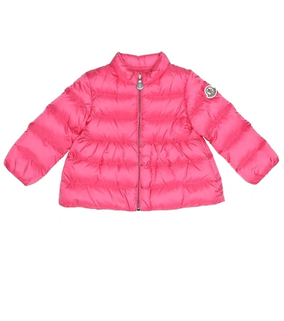 Moncler Baby Joelle羽绒大衣 In Pink