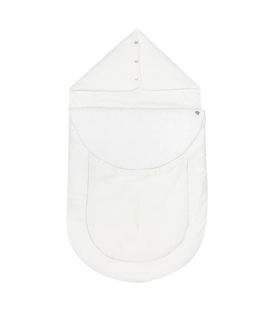 Tartine Et Chocolat Babies' Délicatesse Cotton Bunting Bag In White