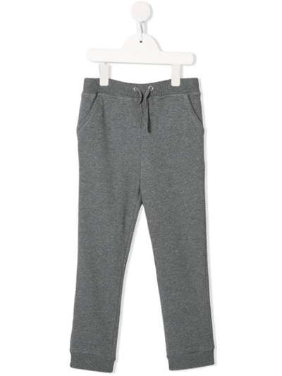 Bonpoint Kids' Cotton-jersey Trackpants In Grey