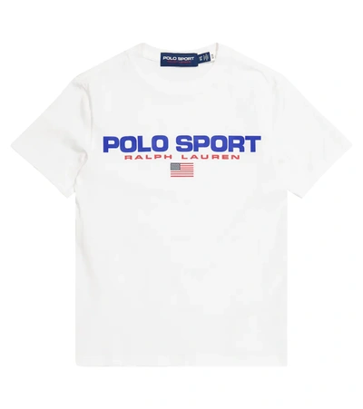 Polo Ralph Lauren Kids' Logo Cotton T-shirt In White