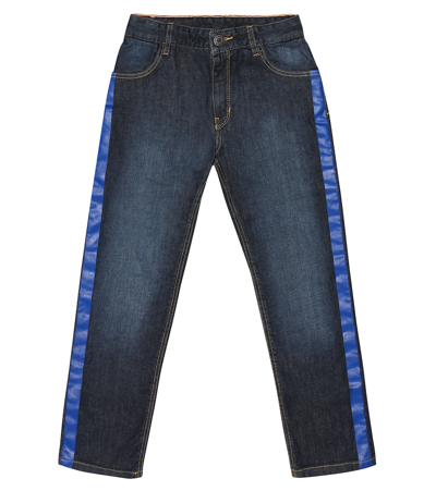 Little Marc Jacobs Kids' Stretch-cotton Jeans In Blue