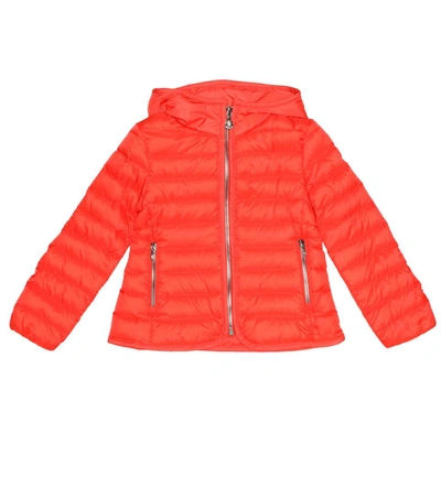 Moncler Kids' Takaroa Quilted Down Jacket In Pink