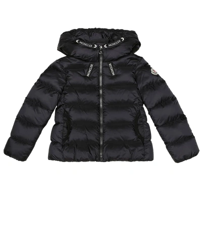 Moncler Kids' Chevril Quilted Down Jacket In Black