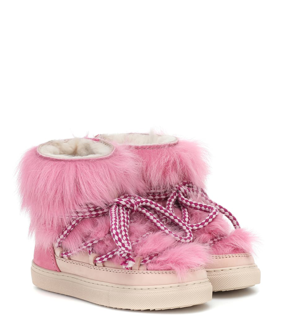 pink sneaker boots