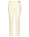 Pt01 Casual Pants In Light Yellow
