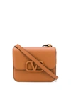 Valentino Garavani Small Vsling Shoulder Bag In Brown