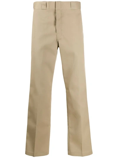 Dickies Construct Straight-leg Tailored Trousers In Neutrals