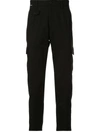 Dolce & Gabbana Multi-pocket Tapered Trousers In Black