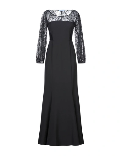 Blumarine Long Dresses In Black