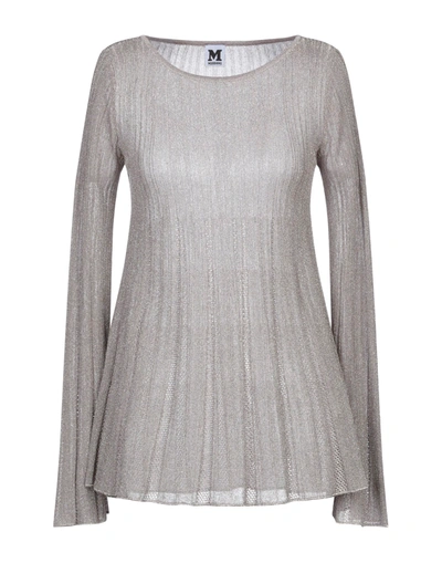 M Missoni Sweaters In Beige