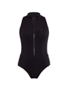 Magicsuit Deep Dive Coco Plunging Underwire One-piece Swimsuit Women's Swimsuit In Black