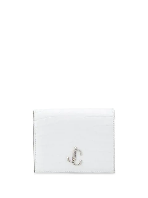Jimmy Choo Hanne Bi-fold Wallet In White | ModeSens
