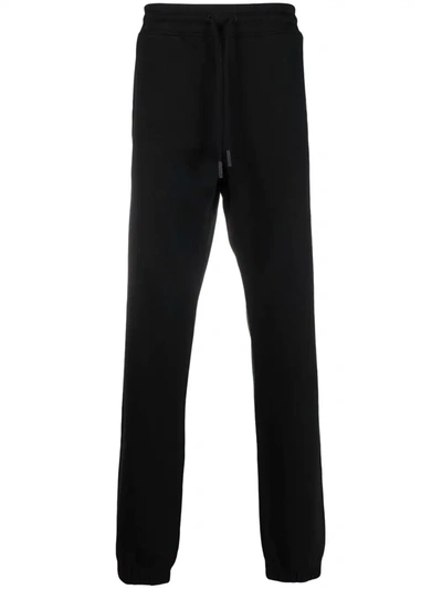 Marcelo Burlon County Of Milan Relaxed-fit Logo Track Pants In Black