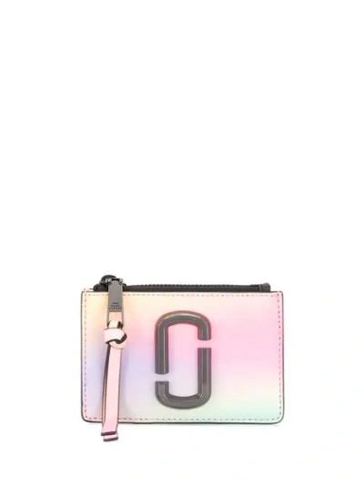 Marc Jacobs The Snapshot Mirrored Compact Wallet In Pink