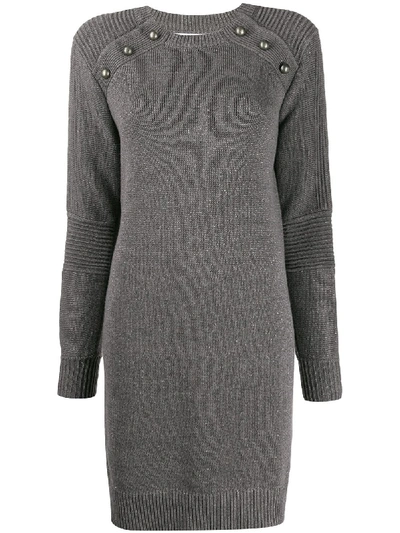 Rebecca Minkoff Janica Sweater Dress In 灰色