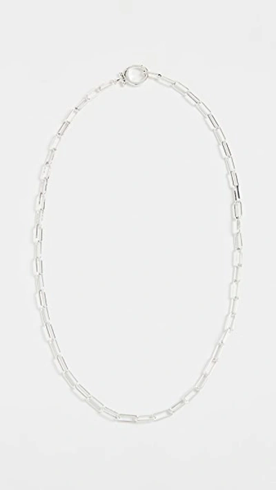 Gorjana Parker Necklace In Silver
