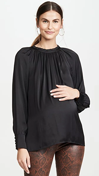 Hatch The Clarabelle Top In Black