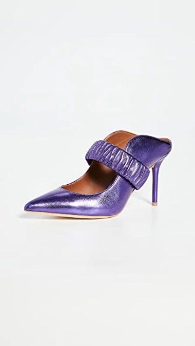 Malone Souliers Mira Pumps 85mm In Iris/iris