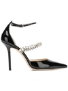 Jimmy Choo Bobbie 100 Pumps In Black