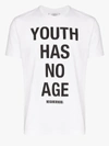 Neighborhood White Slogan Print T-shirt