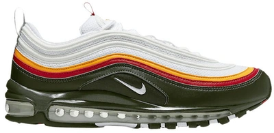 Pre-owned Nike Air Max 97 Ratatouille In White/dynamic Yellow-evergreen |  ModeSens