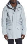 Canada Goose Breton 675-fill Power Down Coat In Fog