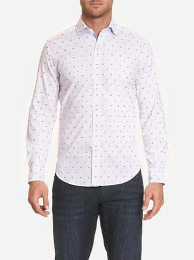 Robert Graham Caberto Classic Fit Floral Button-up Shirt In White